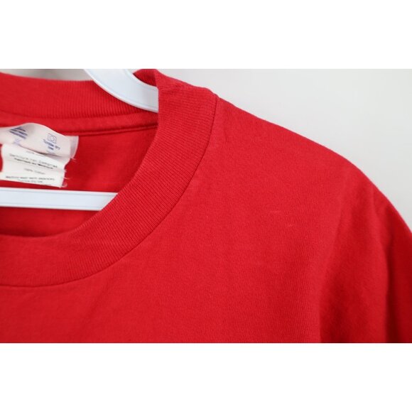 Vintage Y2K 2000 Champion Mens Large Faded Spell Out Sail Boston Sailing T-Shirt - Picture 6 of 14